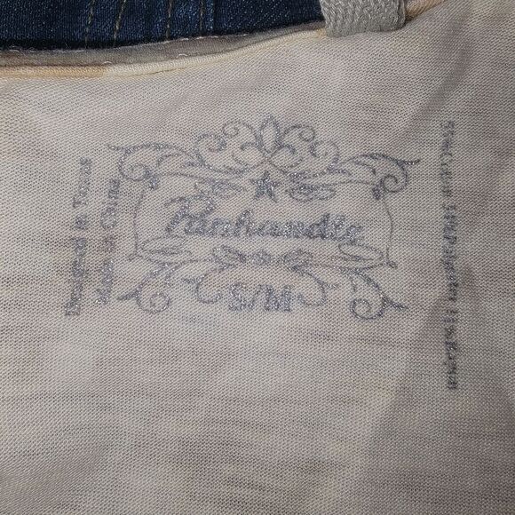 Panhandle Nwot southwest print embroidered open front cardigan s/m - Picture 5 of 6